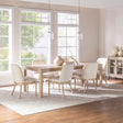 Tampa Furniture Outlet - Coaster - Solano 7-piece Extension Table Dining Set Weathered Mango - 115501-S7