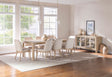 Tampa Furniture Outlet - Coaster - Solano 9-piece Extension Table Dining Set Weathered Mango - 115501-S9