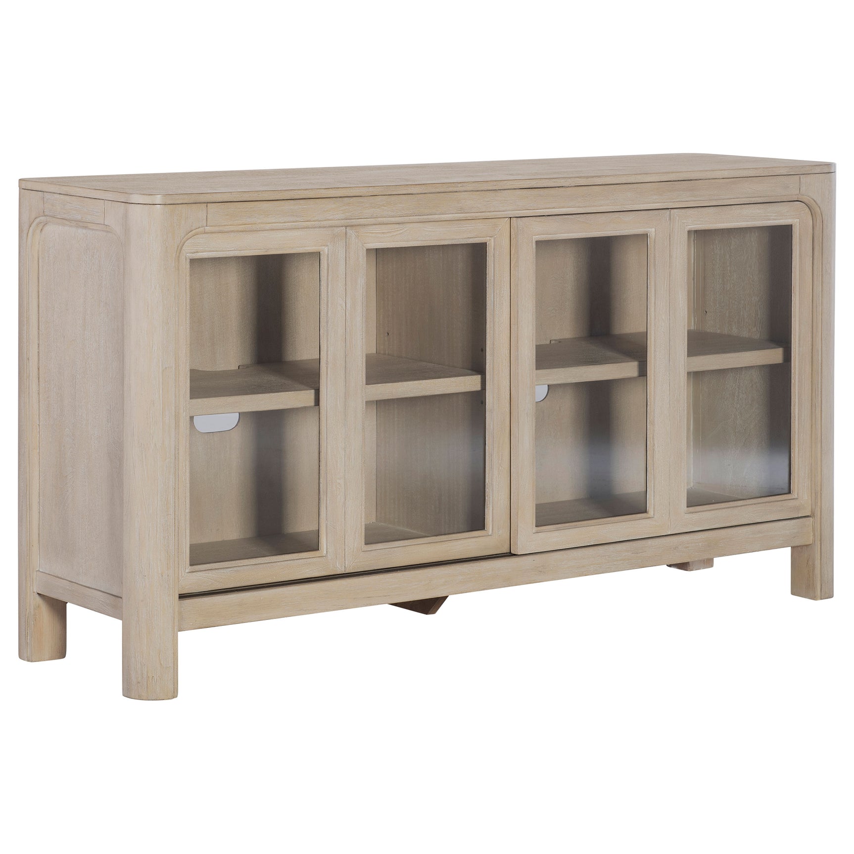 Tampa Furniture Outlet - Coaster - Solano Sliding Door Dining Sideboard Server Weathered Mango - 115505