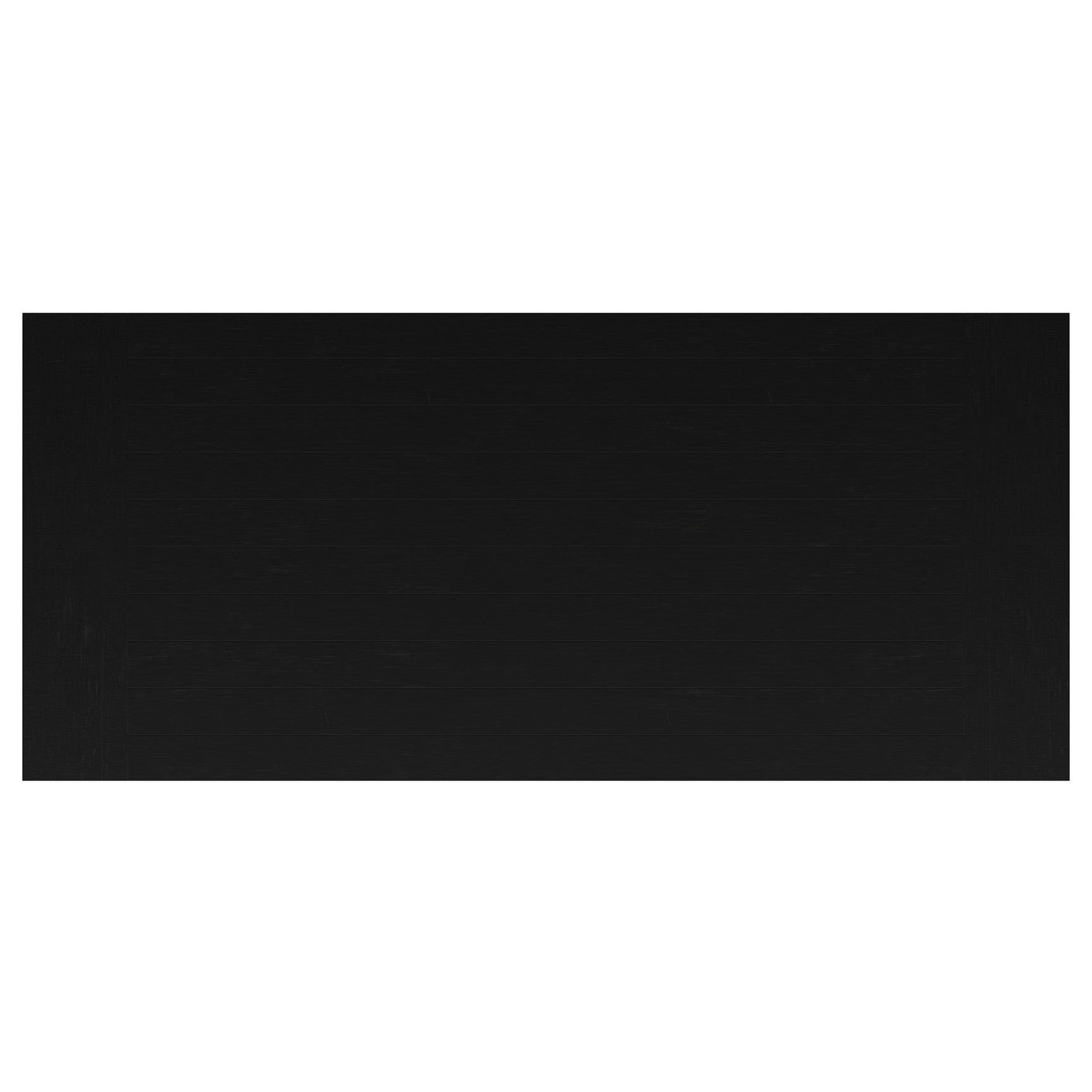 Florence 126-inch Extension Dining Table Distressed Black - Tampa Furniture Outlet