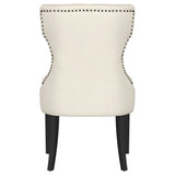 Baney Fabric Upholstered Dining Side Chair Cream and Black - Tampa Furniture Outlet