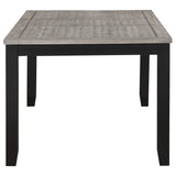 Elodie 7-piece Rectangular Extension Leaf Dining Set Black - Tampa Furniture Outlet