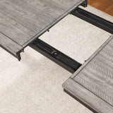 Elodie Rectangular 78-inch Extension Leaf Dining Table Black - Tampa Furniture Outlet