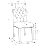 Phelps 5-piece Rectangular Dining Table Set Distressed Noir - Tampa Furniture Outlet