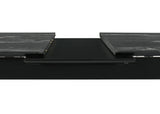 Crestmont 7-piece Extension Leaf Dining Table Set Black - Tampa Furniture Outlet