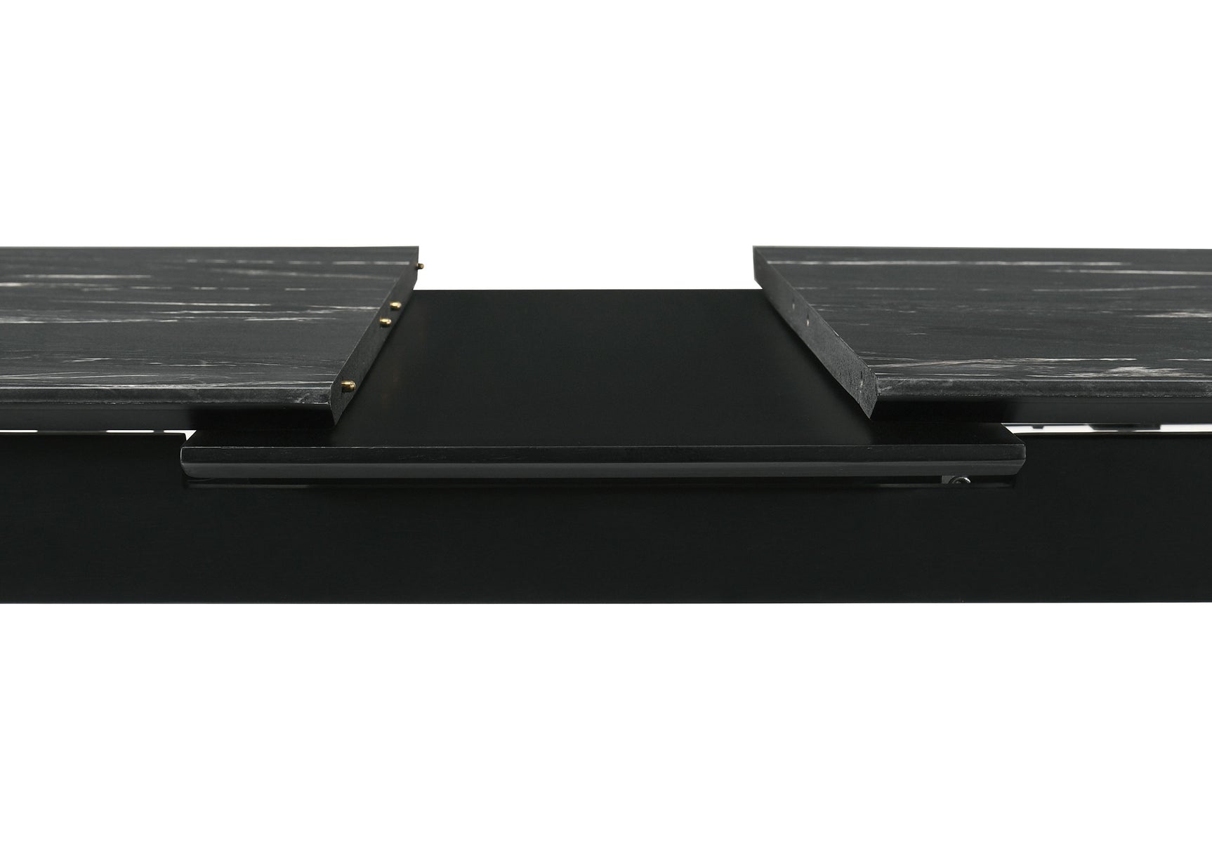 Crestmont 7-piece Extension Leaf Dining Table Set Black - Tampa Furniture Outlet