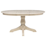 Orrison Oval 62-inch Wood Extension Leaf Dining Table Linen
