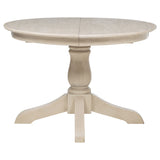 Orrison Oval 62-inch Wood Extension Leaf Dining Table Linen