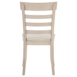 Orrison Ladder Back Dining Side Chair Linen (Set of 2)