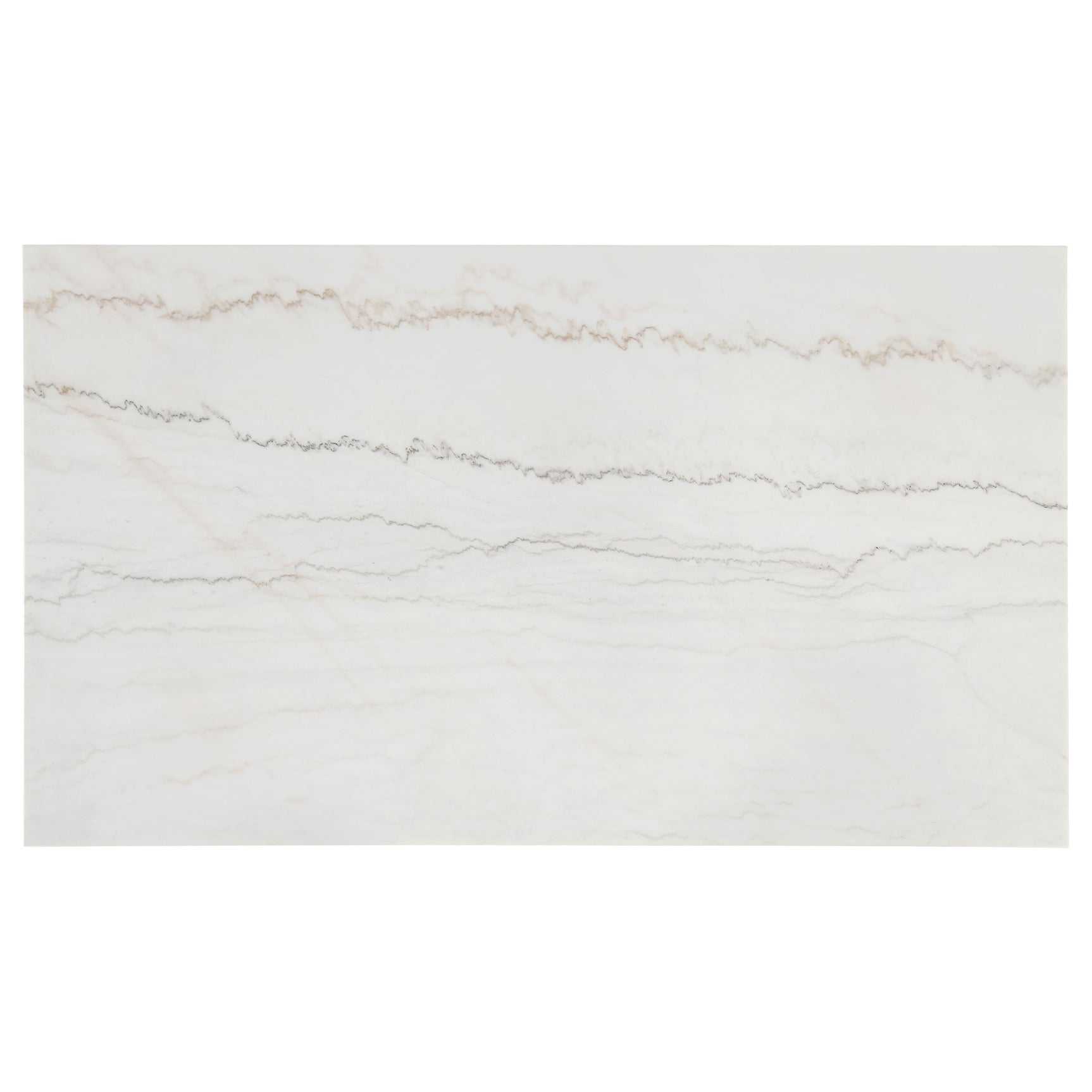 Averill 72-inch Rectangular White Marble Top Dining Table Coffee Bean