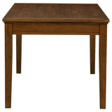 Atwood Rectangular Wood Dining Table Warm Brown