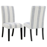 Tampa Furniture Outlet - Coaster - Herran Upholstered Dining Side Chair Beige (Set of 2) - 121782