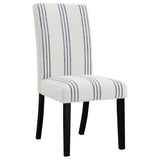 Herran Upholstered Dining Side Chair Beige (Set of 2) - Tampa Furniture Outlet