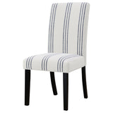 Herran Upholstered Dining Side Chair Beige (Set of 2) - Tampa Furniture Outlet