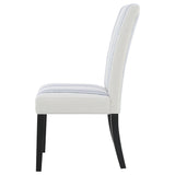 Herran Upholstered Dining Side Chair Beige (Set of 2) - Tampa Furniture Outlet