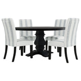 Herran Upholstered Dining Side Chair Beige (Set of 2) - Tampa Furniture Outlet