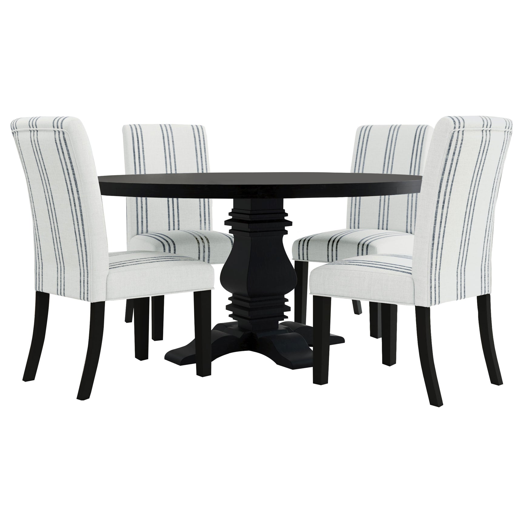 Herran Upholstered Dining Side Chair Beige (Set of 2) - Tampa Furniture Outlet