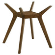 Tampa Furniture Outlet - Coaster - Paxton Square Wood Counter Height Dining Table Base Brown - 122178