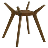 Tampa Furniture Outlet - Coaster - Paxton Square Wood Counter Height Dining Table Base Brown - 122178