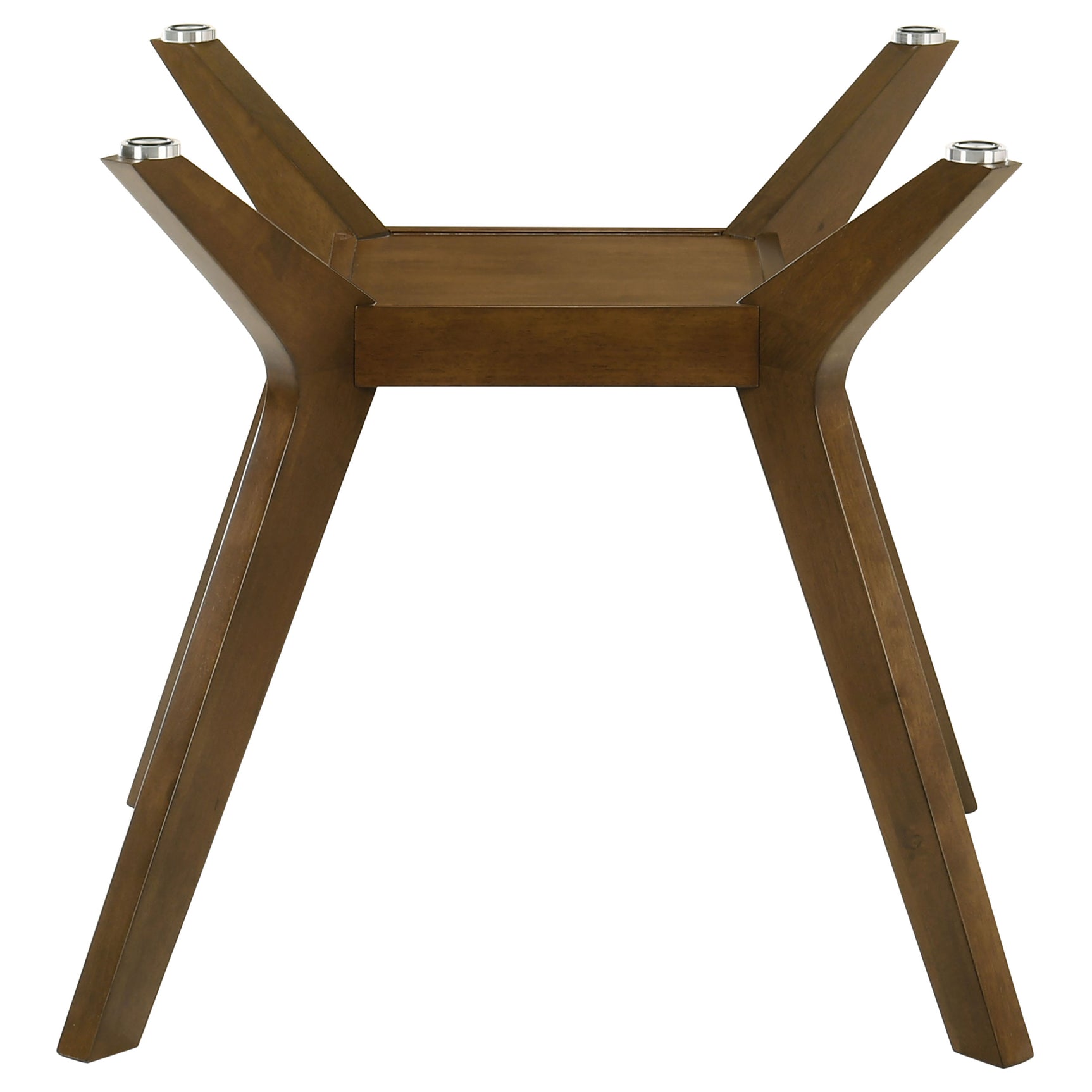 Paxton Square Wood Dining Table Base Brown - Tampa Furniture Outlet