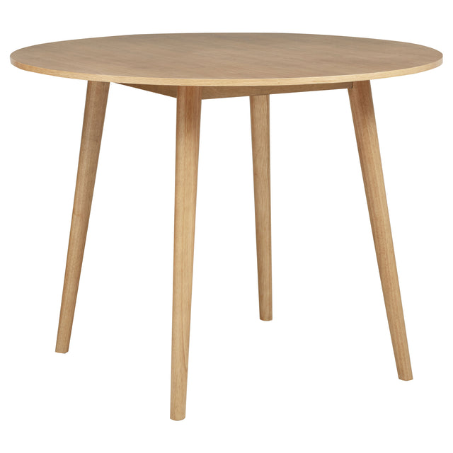 Tampa Furniture Outlet - Coaster - Andrews 48-inch Round Counter Height Dining Table Light Ash - 122508