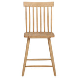 Andrews Windsor Counter Height Dining Side Chair Light Ash (Set of 2)