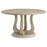Trofello 5-piece Round Dining Table Set White Washed - Tampa Furniture Outlet