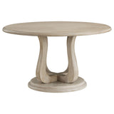 Trofello 5-piece Round Dining Table Set White Washed - Tampa Furniture Outlet
