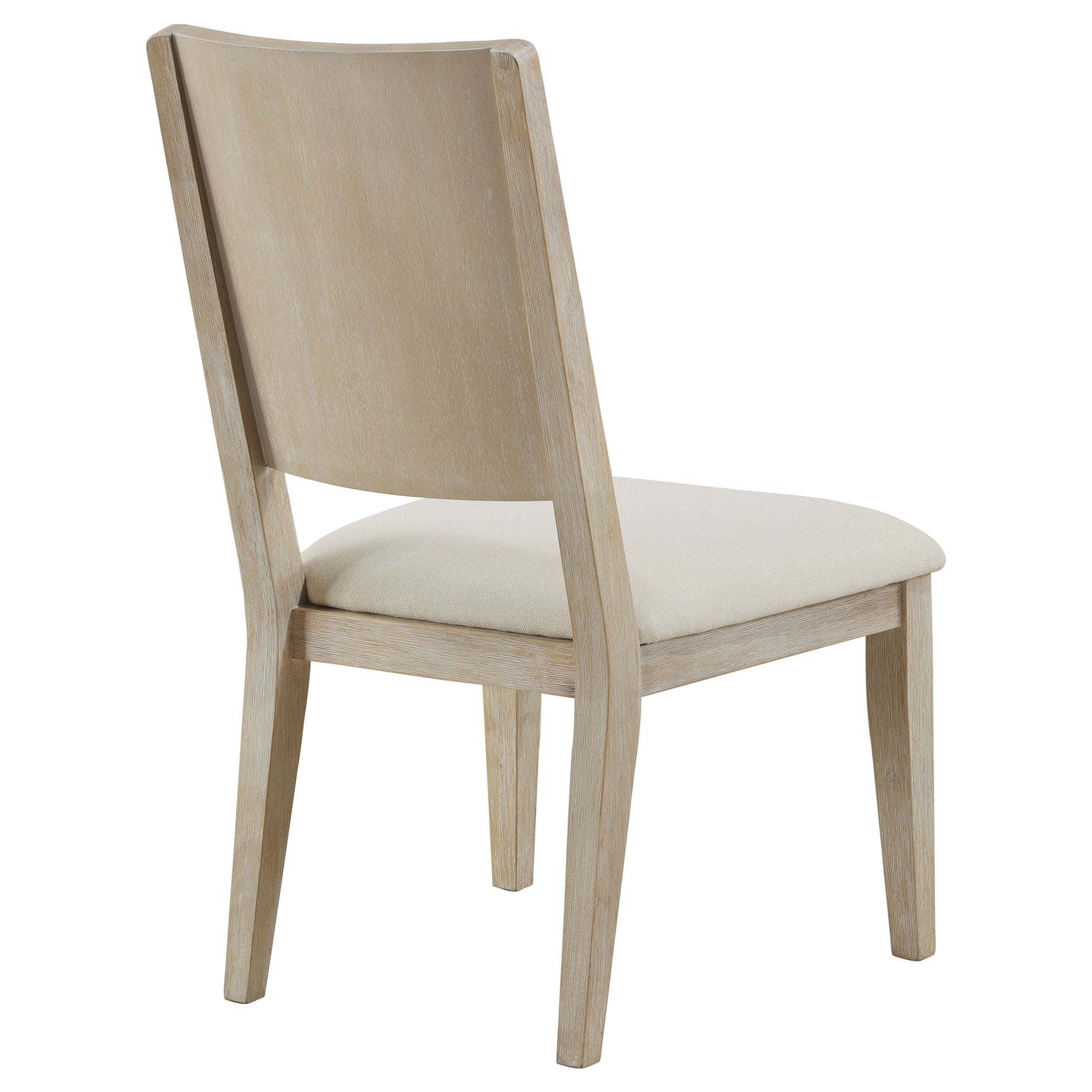Trofello Cushioned Dining Side Chair White Washed (Set of 2) - Tampa Furniture Outlet
