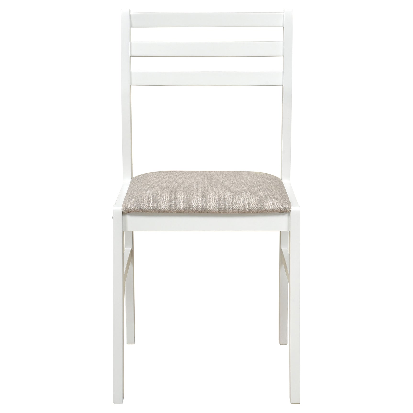 Bucknell 3-piece Round Drop Leaf Dining Table Set White