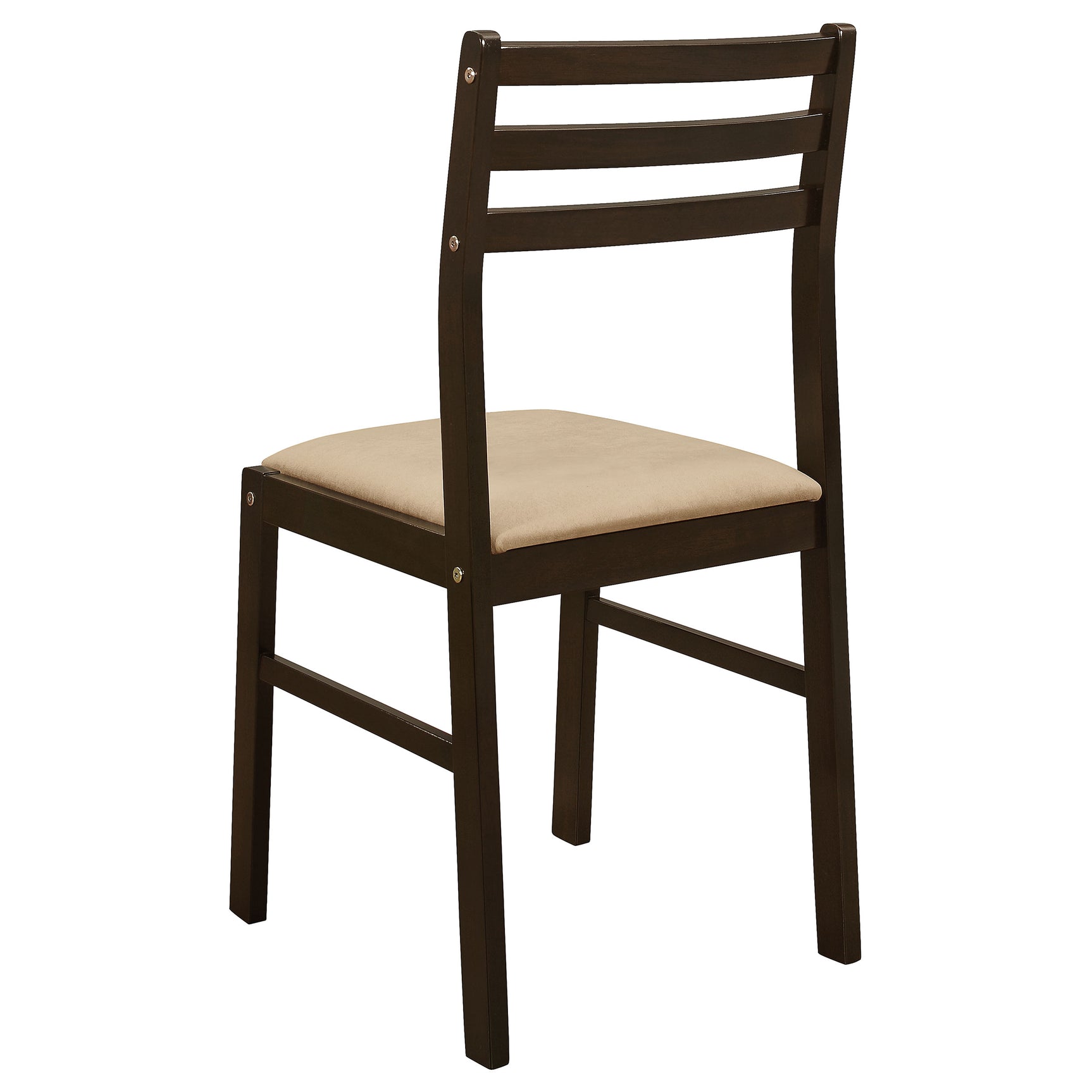Bucknell 3-piece Round Drop Leaf Dining Table Set Cappuccino - Tampa Furniture Outlet