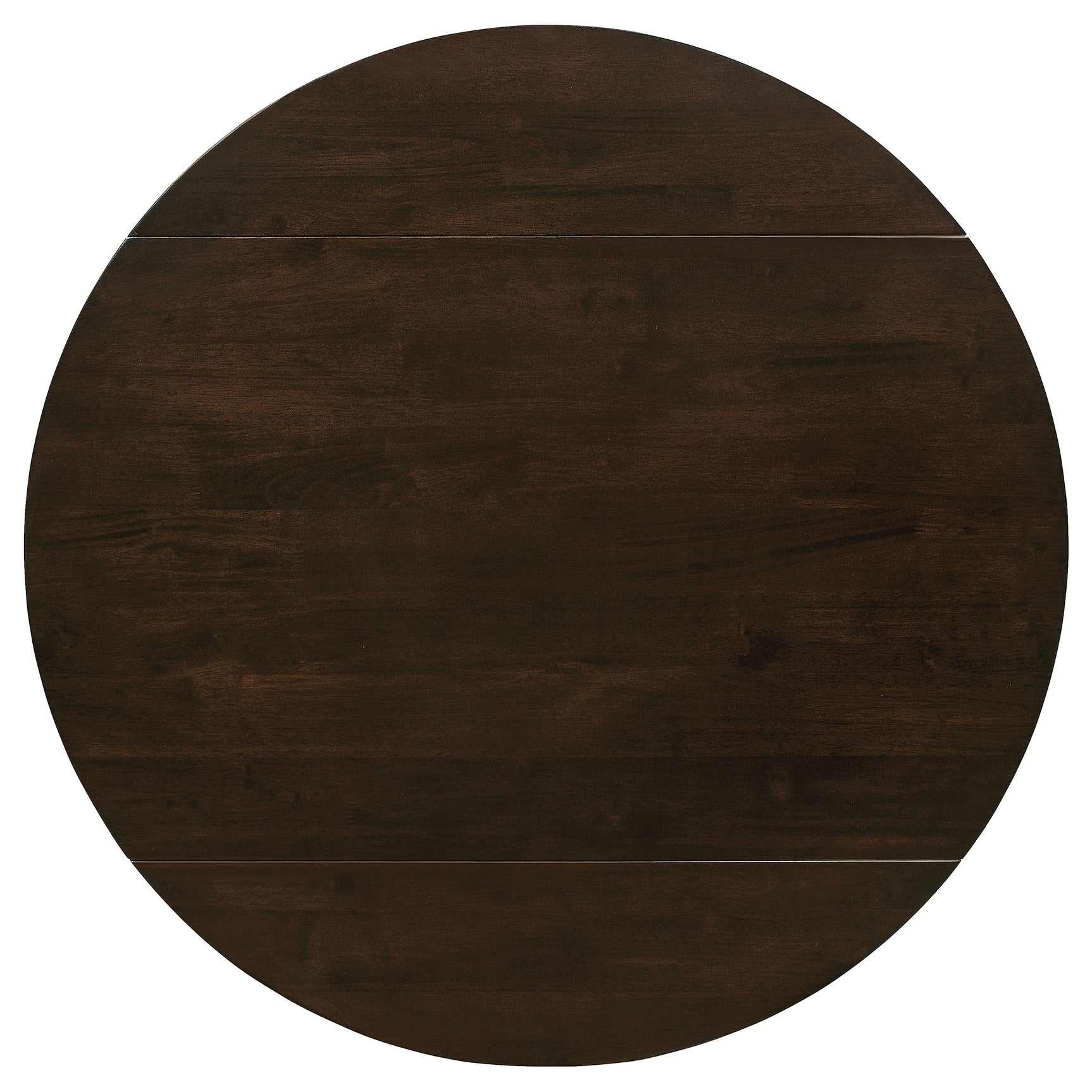 Bucknell 3-piece Round Drop Leaf Dining Table Set Cappuccino - Tampa Furniture Outlet
