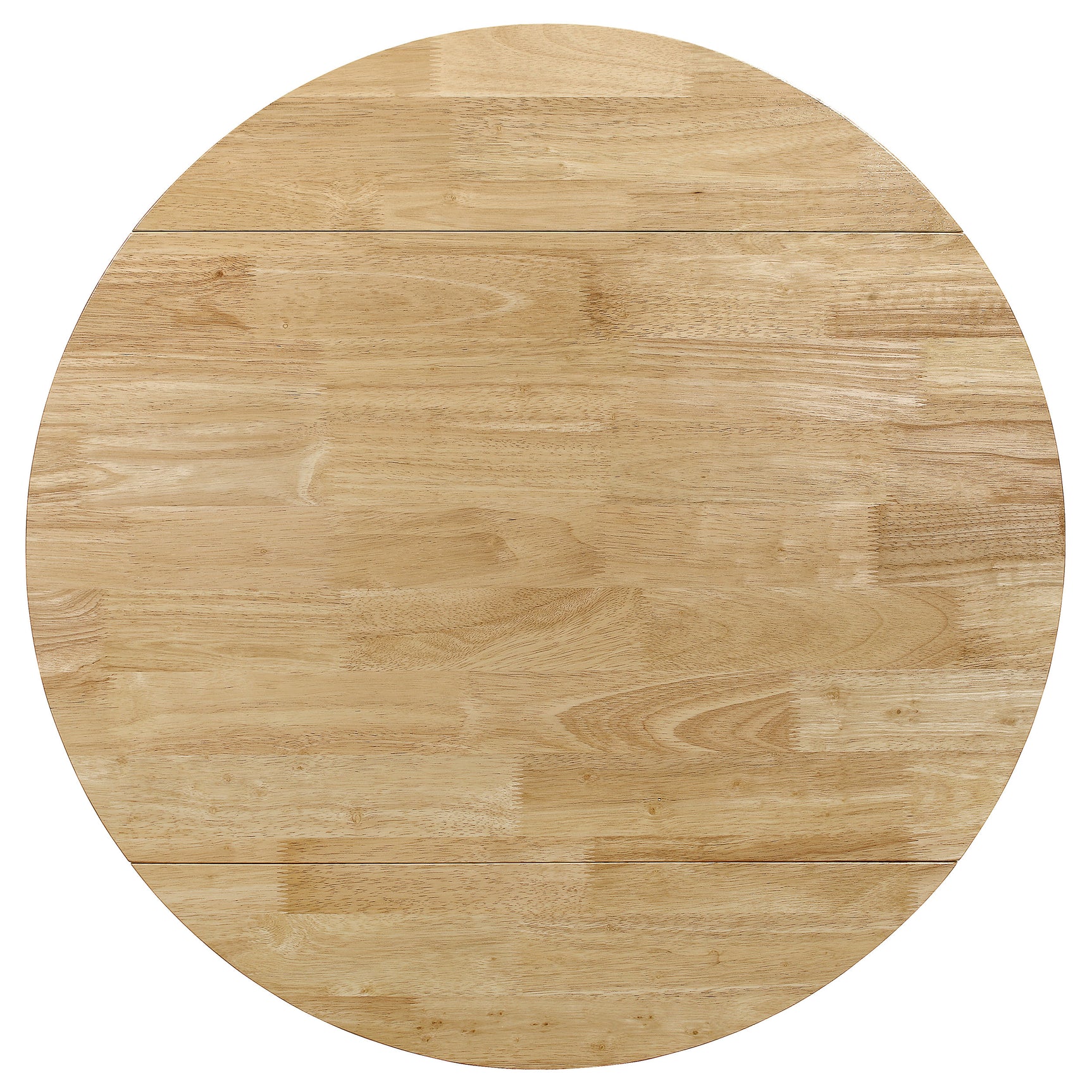 Bucknell 3-piece Round Drop Leaf Dining Table Set Natural - Tampa Furniture Outlet