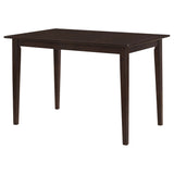 Gomez 5-piece Rectangular Dining Table Set Cappuccino - Tampa Furniture Outlet