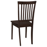 Gomez 5-piece Rectangular Dining Table Set Cappuccino - Tampa Furniture Outlet