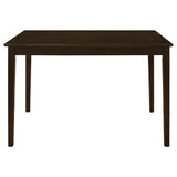 Guillen 5-piece Rectangular Dining Table Set Cappuccino - Tampa Furniture Outlet