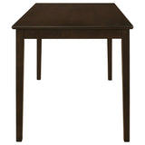 Guillen 5-piece Rectangular Dining Table Set Cappuccino - Tampa Furniture Outlet