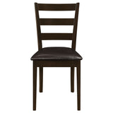 Guillen 5-piece Rectangular Dining Table Set Cappuccino - Tampa Furniture Outlet