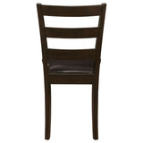 Guillen 5-piece Rectangular Dining Table Set Cappuccino - Tampa Furniture Outlet