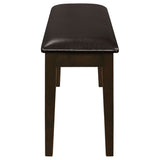 Guillen 5-piece Rectangular Dining Table Set Cappuccino - Tampa Furniture Outlet