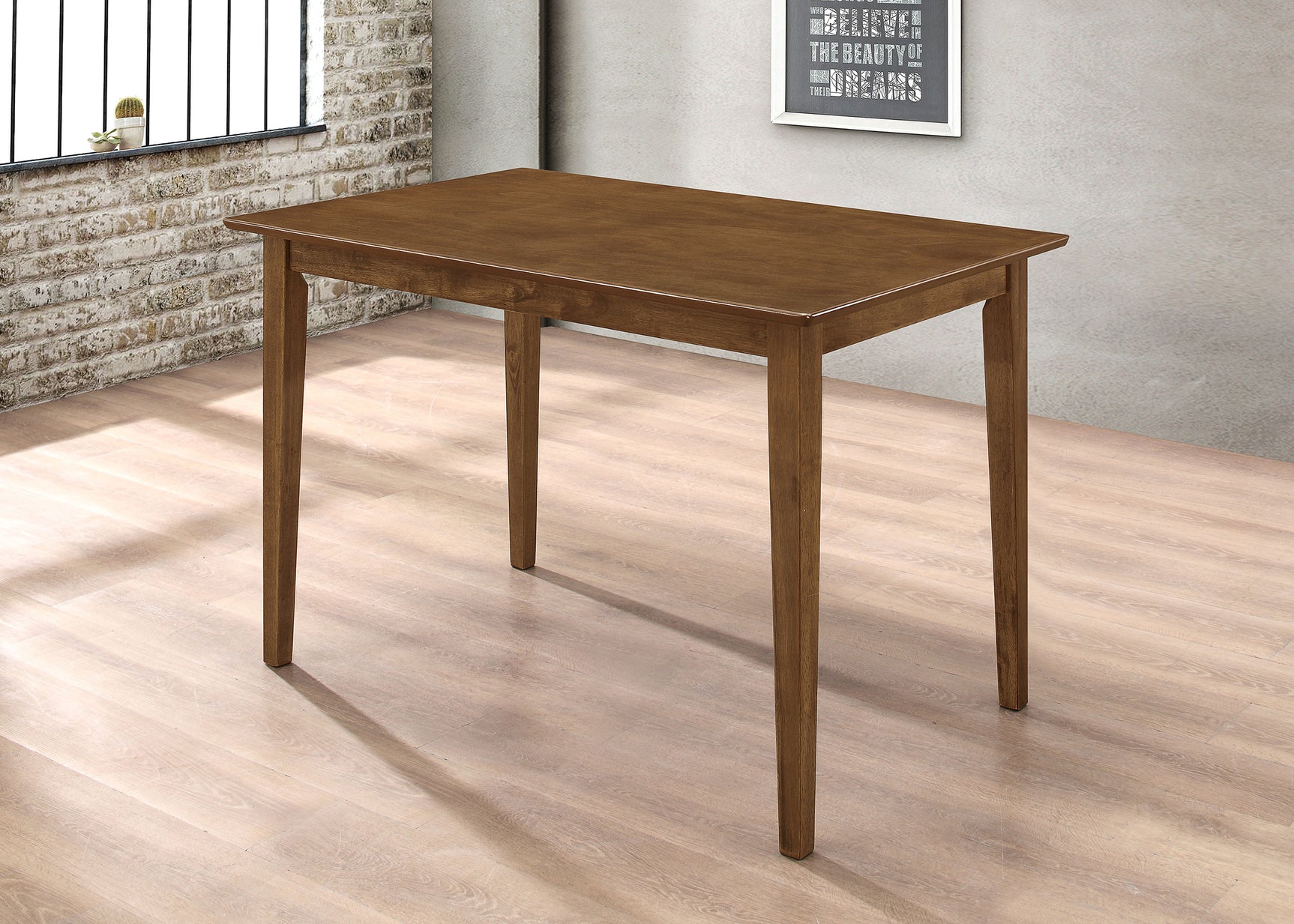Robles 5-piece Rectangular Dining Table Set Chestnut - Tampa Furniture Outlet