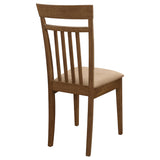 Robles 5-piece Rectangular Dining Table Set Chestnut - Tampa Furniture Outlet