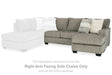 Tampa Furniture Outlet - Ashley Furniture - Creswell Sectional - LAF Sofa Chaise / Stone - 1530502