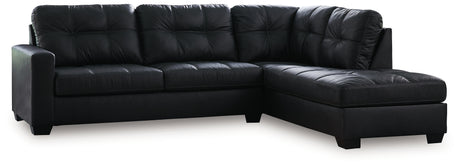 Tampa Furniture Outlet - Ashley Furniture - Barlin Mills Sectional - LAF 2-Piece Sectional with Chaise / Umber - 17003S2