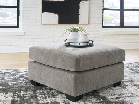 Tampa Furniture Outlet - Ashley Furniture - Lanelly Living Room - Oversized Accent Ottoman / Alloy - 1750408