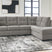 Tampa Furniture Outlet - Ashley Furniture - Lanelly Sectional - LAF 2-Piece Sectional with Chaise / Alloy - 17504S1