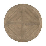 Florence 5-piece Round Dining Table Set Rustic Honey - Tampa Furniture Outlet