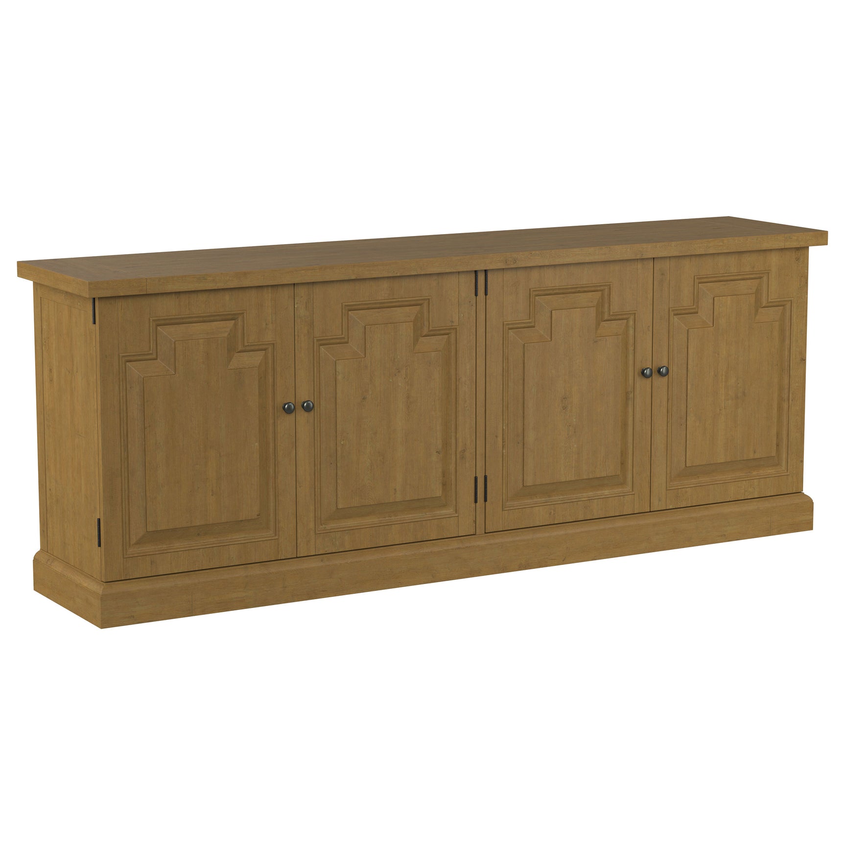 Tampa Furniture Outlet - Coaster - Florence 4-door Dining Sideboard Buffet Cabinet Rustic Honey - 180205
