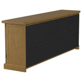 Florence 4-door Dining Sideboard Buffet Cabinet Rustic Honey - Tampa Furniture Outlet