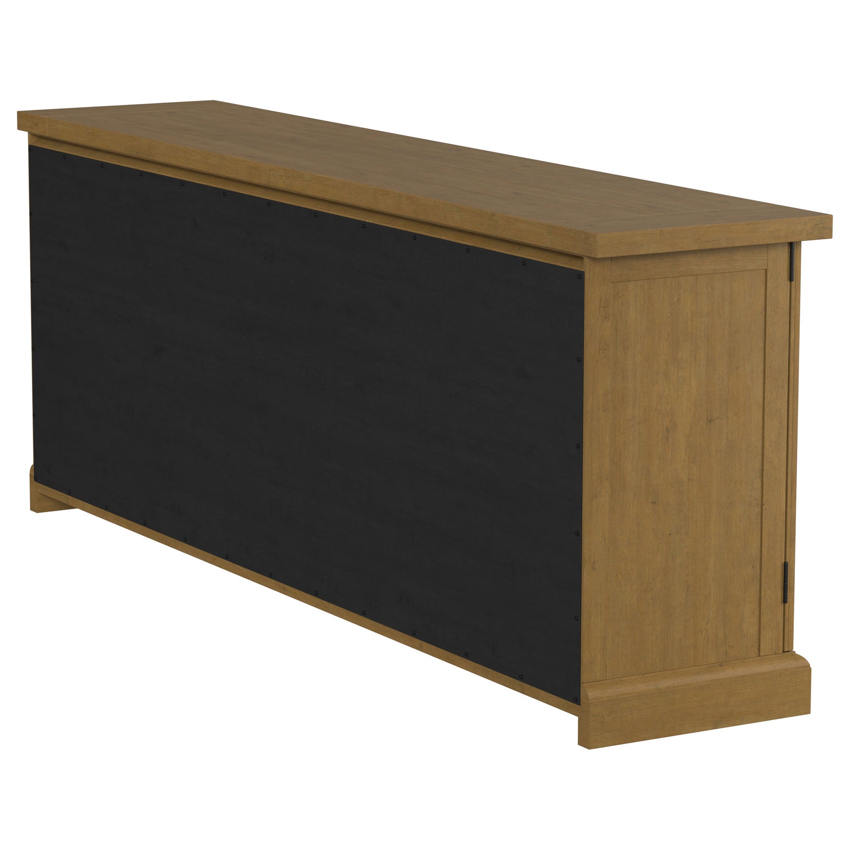 Florence 4-door Dining Sideboard Buffet Cabinet Rustic Honey - Tampa Furniture Outlet
